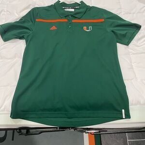 Adidas Green Polo Shirt for Men